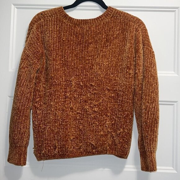 PINK Rose Chenille pullover sweater size Large - Picture 5 of 10